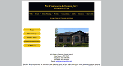 Desktop Screenshot of mccormacklaw.info