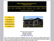 Tablet Screenshot of mccormacklaw.info